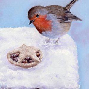 Christmas Treat (Robin)- Christmas cards