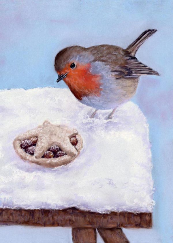 Christmas Treat (Robin)- Christmas cards